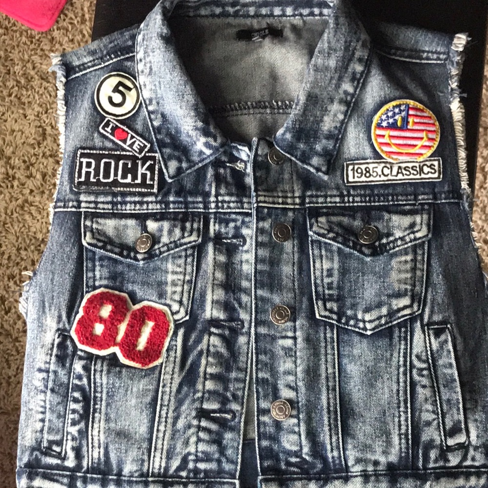 “Kiss My Patch” Mini Jacket